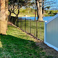 Bella Fence mixed fence styles